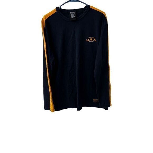 POLO RALPH LAUREN Graphic Logo pullover Size L made in USA - Picture 5 of 9